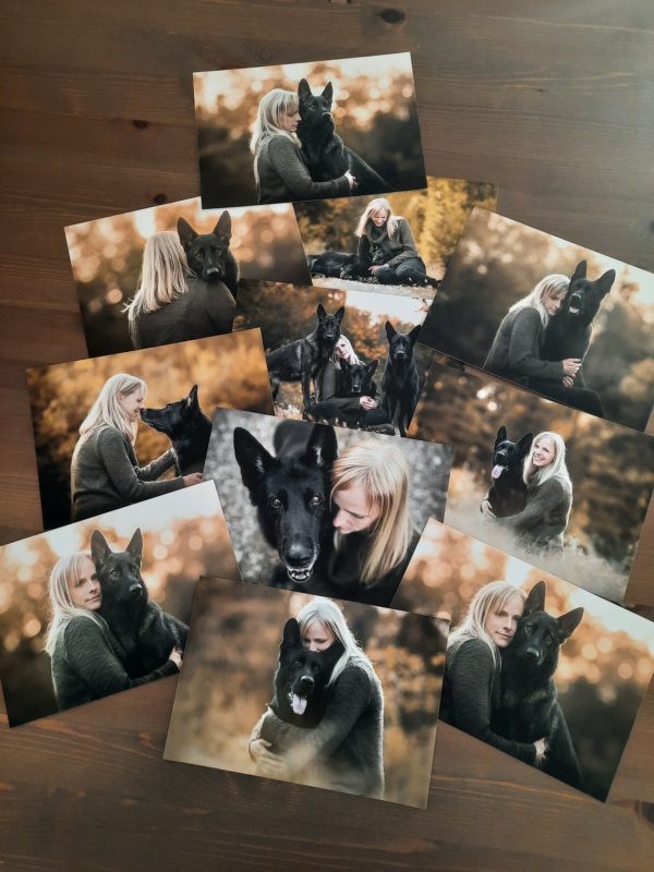 hochwertige Drucke der Kundenfotos