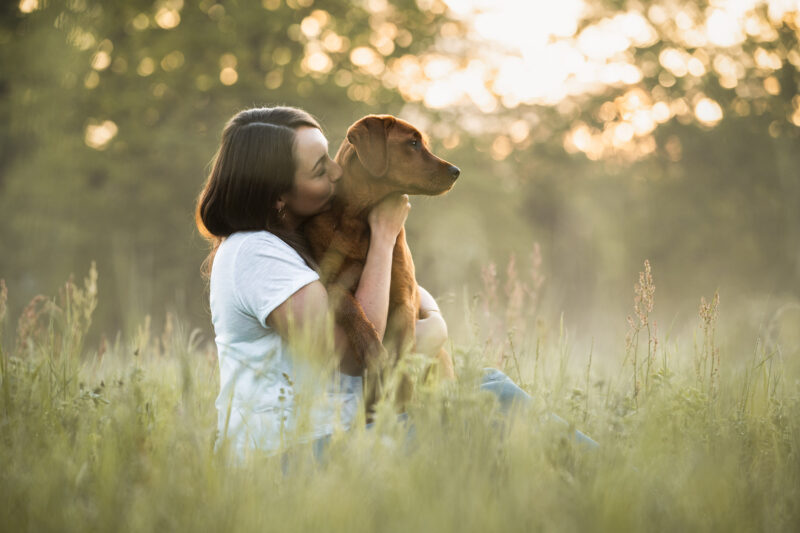 Fotoshooting mit Hund und Mensch Schweiz