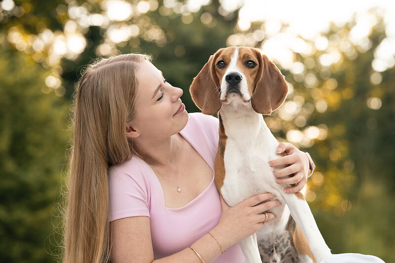 emotionales hundefotoshooting an der emme in der schweiz