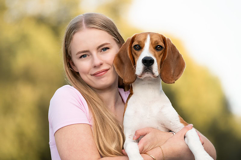 portrait hund und mensch fotoshooting