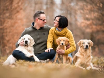 fotoshooting familie mit hunden fotoshooting hund und menschen Schweiz