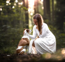 Hundefotoshooting mit Besitzerin Schweiz Bern