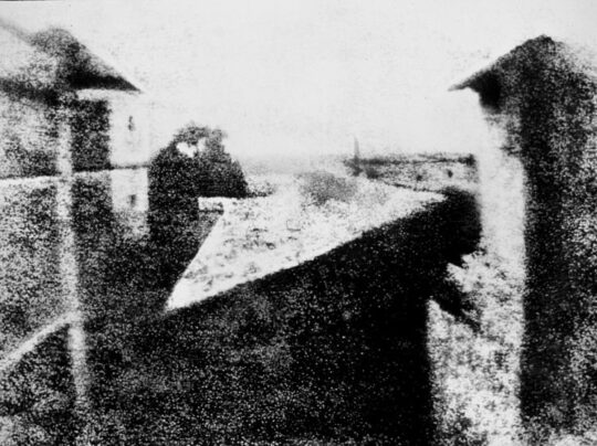 Foto von Joseph Nicéphore Niépce